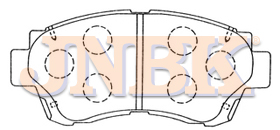 JNBK Disc Brake Pad PN1228