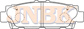 JNBK Disc Brake Pad PN1252