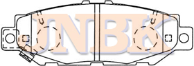 JNBK Disc Brake Pad PN1363