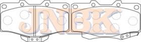 JNBK Disc Brake Pad PN1387