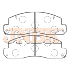 JNBK Disc Brake Pad PN1388