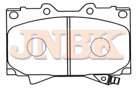 JNBK Disc Brake Pad PN1411