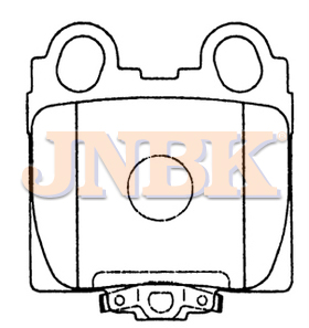 JNBK Disc Brake Pad PN1421