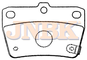 JNBK Disc Brake Pad PN1424