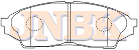 JNBK Disc Brake Pad PN1434