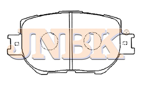 JNBK Disc Brake Pad PN1442