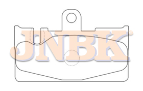 JNBK Disc Brake Pad PN1456