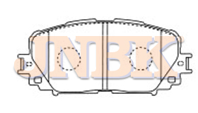 JNBK Disc Brake Pad PN1518