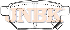 JNBK Disc Brake Pad PN1519