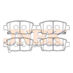 JNBK Disc Brake Pad PN1540