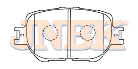 JNBK Disc Brake Pad PN1550