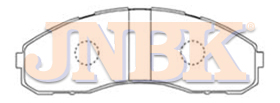 JNBK Disc Brake Pad PN1553