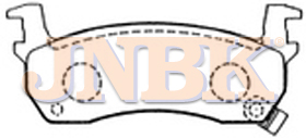 JNBK Disc Brake Pad PN2131