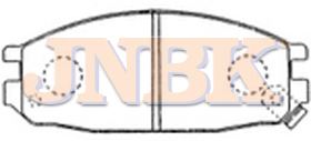 JNBK Disc Brake Pad PN2149