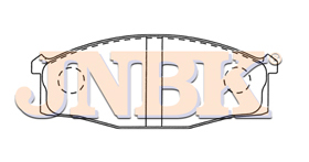 JNBK Disc Brake Pad PN2204