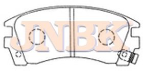 JNBK Disc Brake Pad PN2225