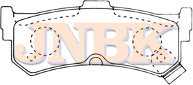 JNBK Disc Brake Pad PN2277