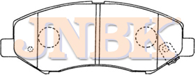 JNBK Disc Brake Pad PN2317