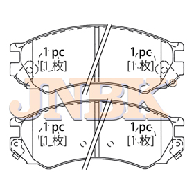 JNBK Disc Brake Pad PN2359