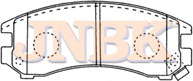 JNBK Disc Brake Pad PN2367