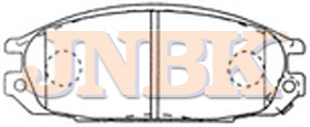 JNBK Disc Brake Pad PN2371