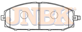 JNBK Disc Brake Pad PN2413 Part Details | JNBK Brake Website