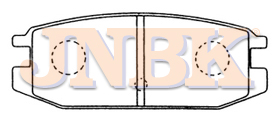 JNBK Disc Brake Pad PN3152