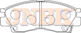 JNBK Disc Brake Pad PN3173