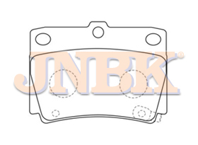 JNBK Disc Brake Pad PN3391