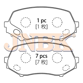 JNBK Disc Brake Pad PN3514