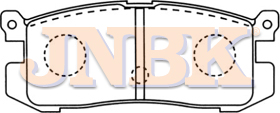 JNBK Disc Brake Pad PN5195