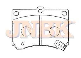 JNBK Disc Brake Pad PN5230