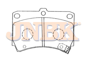 JNBK Disc Brake Pad PN5232