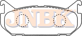 JNBK Disc Brake Pad PN5238