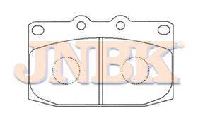 JNBK Disc Brake Pad PN5279