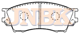 JNBK Disc Brake Pad PN5334