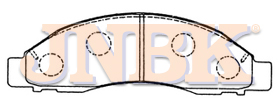 JNBK Disc Brake Pad PN5392