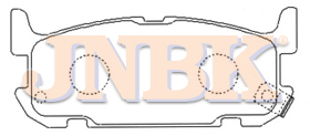 JNBK Disc Brake Pad PN5487