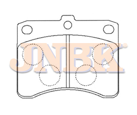 JNBK Disc Brake Pad PN6114