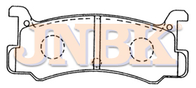 JNBK Disc Brake Pad PN6353