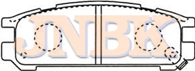 JNBK Disc Brake Pad PN7249