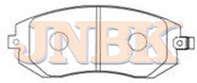 JNBK Disc Brake Pad PN7460