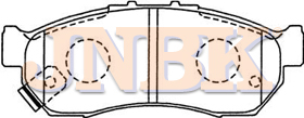 JNBK Disc Brake Pad PN7525