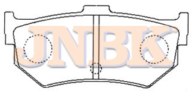 JNBK Disc Brake Pad PN8076