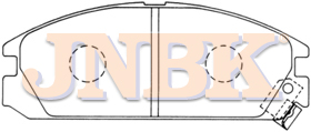 JNBK Disc Brake Pad PN8127