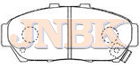 JNBK Disc Brake Pad PN8337