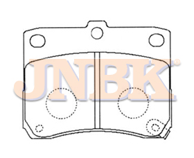 JNBK Disc Brake Pad PN8436