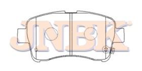 JNBK Disc Brake Pad PN9461