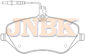 JNBK Disc Brake Pad PT01595