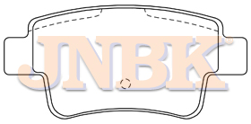 JNBK Disc Brake Pad PT01656